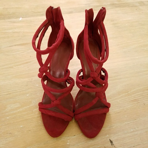 Zara Shoes - ❤️Red Strappy Zara Heels❤️
